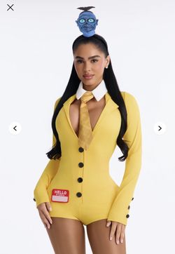 Sexy Bob From Beetle Juice Ladies Woman Character Voodo Sexy Halloween Costume