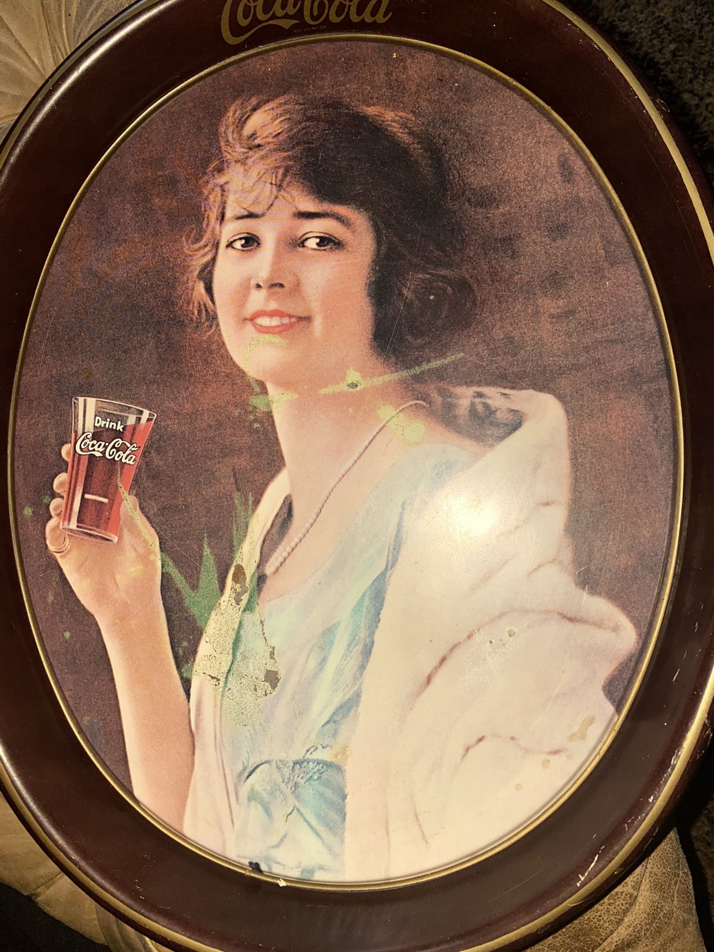 Coca-cola Drink Table Plate