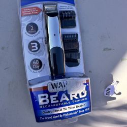 Wahl Groomsman Battery Operated Facial Hair Trimmer for Beard & Mustache Trimming Including Light Detailing and Body Grooming