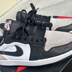 Sz 10 Bleach Coral Jordan 1 Low Custom