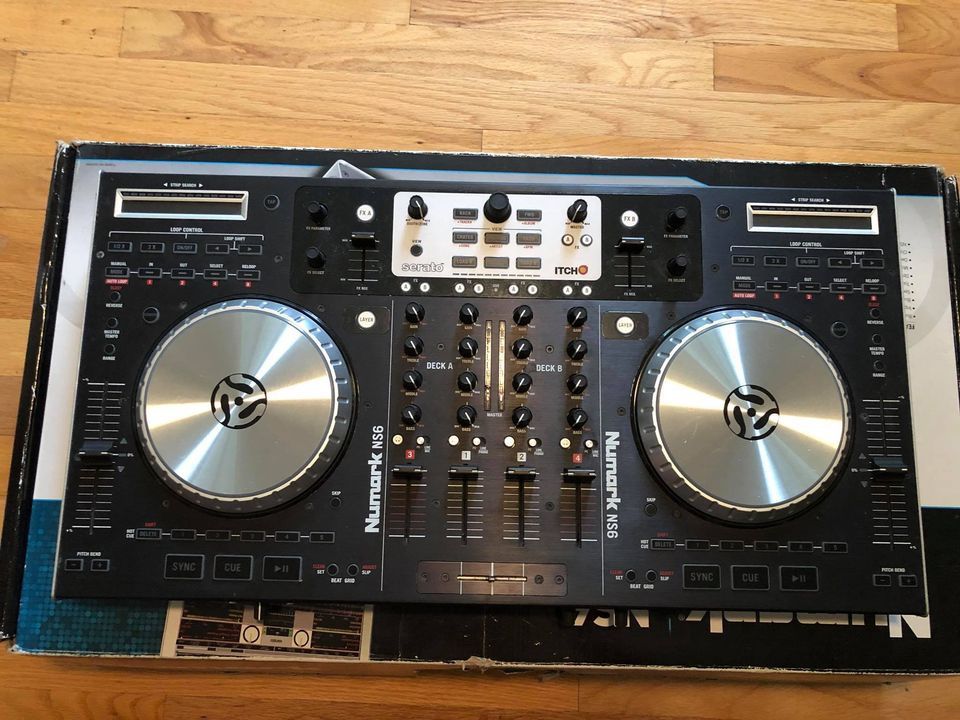 Numark NS6 Professional 4-Channel DJ Controller Mixer