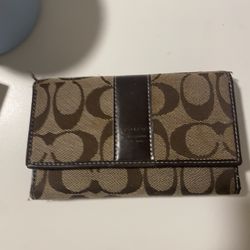 Vintage coach Wallet 