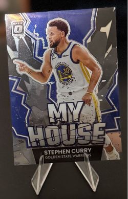 Stephen Curry Donruss Optic My House Basketball Card – Golden State Warriors