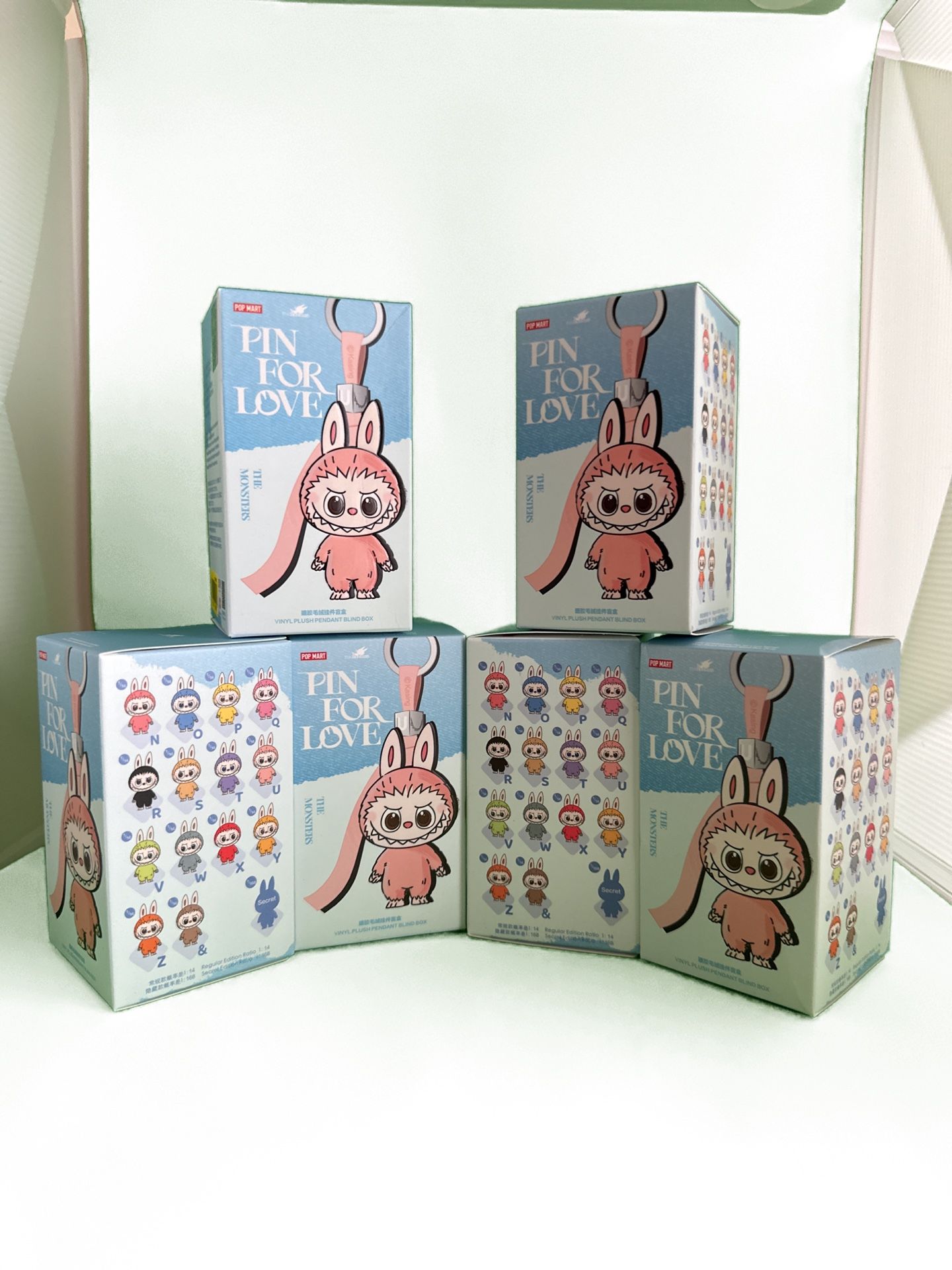 Labubu Pin for Love (N-Z) - Authentic