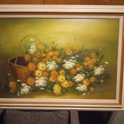 Jenny Lee Painting  24x36" Framed 