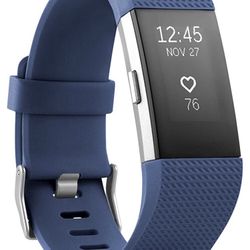 Fitbit Charge 2 , Blue, Small 