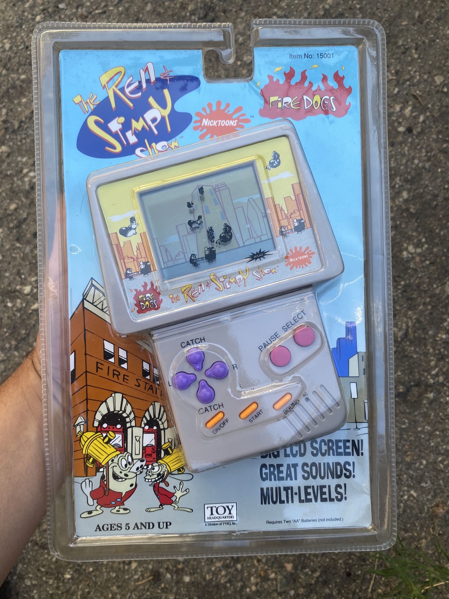 Handheld Video Game “ Ren & Stimpy “ 