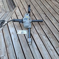 SIOUX 3/4" Inch 10 Amp Heavy Duty T & D Handle Drill Model 1560/2-3MT