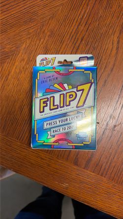 Flip 7 Card Game (2nd Ed.) 2025 Greatest Card Game Of All Time FACTORY SEALED