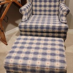 Chair & Ottoman 
