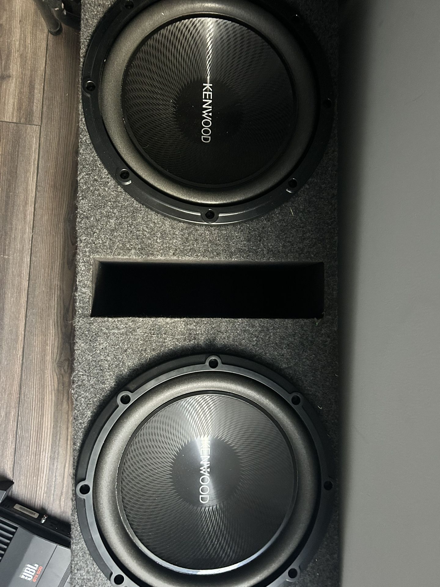 Two 12’inch Kenwood Subwoofers (New In Box)