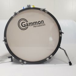 Kids Gammon Bass Drum With Stand