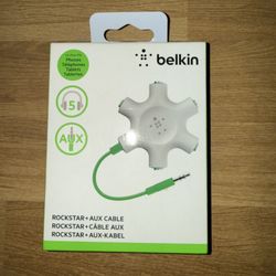 Belkin Rockstar + Aux Cable 5-way headphone splitter