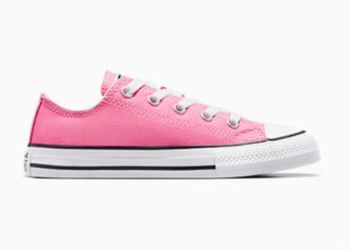 Girls Low Top Pink Converse