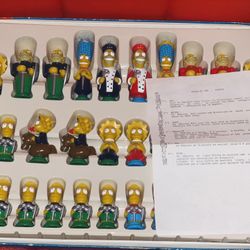 Simpson Chess Pieces 