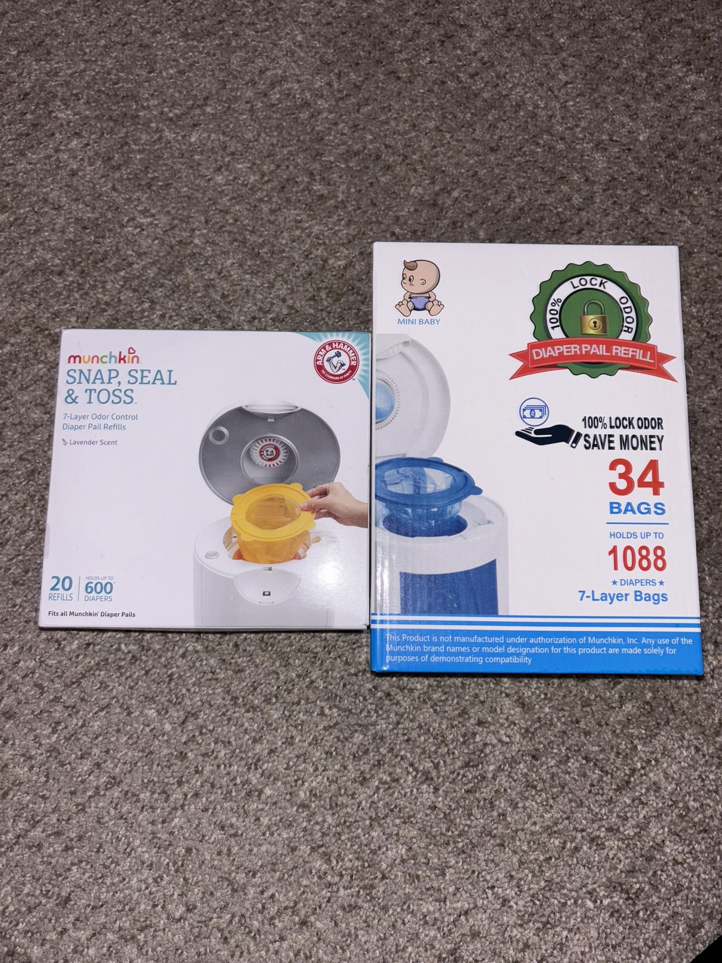 Munchkin Diaper Pail Refills