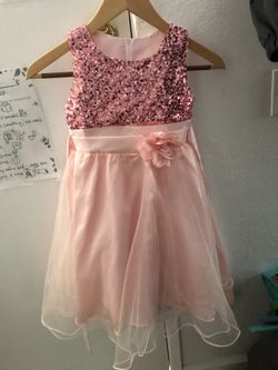 Girl Flower Princess Dress Size 7-8 yrs Old