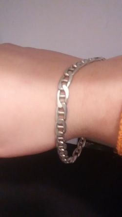 Silver bracelet
