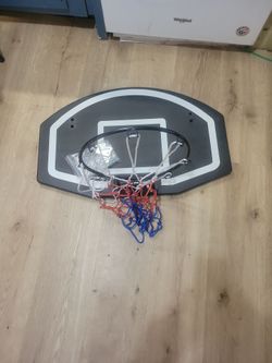 MINI basketball backboard and rim