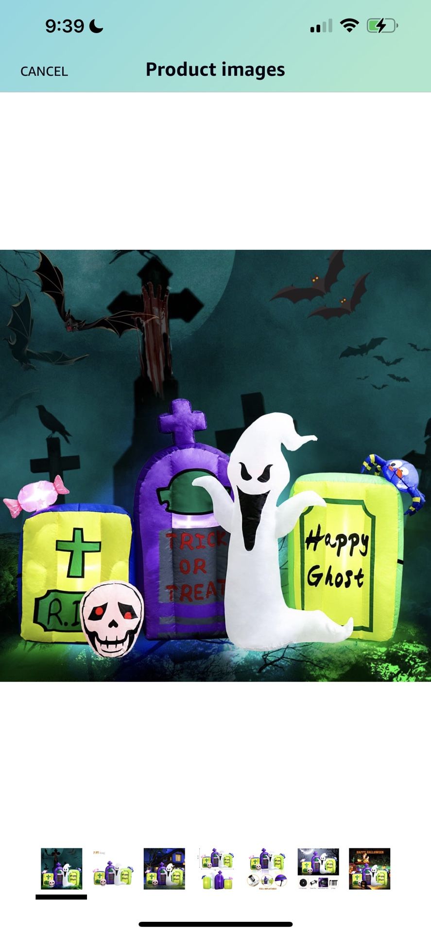 NEW… Halloween Inflatable Decorations 7 FT (1sold, 3left)