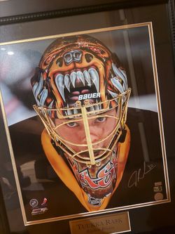 Tuukka Rask Signed and Framed Boston Bruins Photo