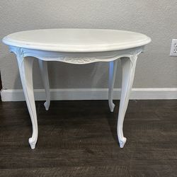 White side table