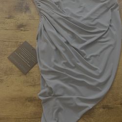 Diana Top en Soft Blue Norma Kamali XS SIZE 