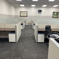 Complete Office Cubicle Setup – 30 Workstations – Great Condition