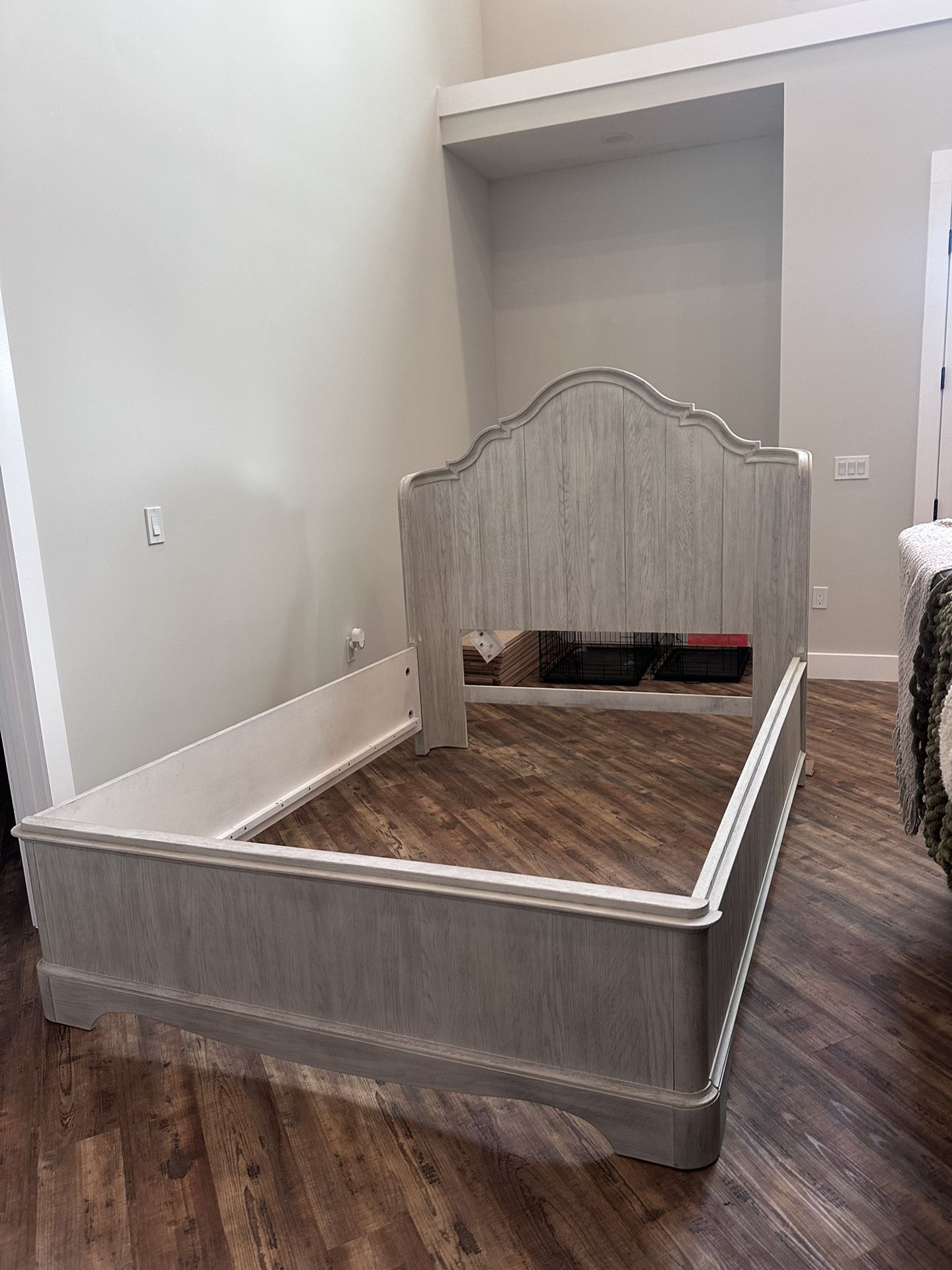 Solid Light Wood Bed frame