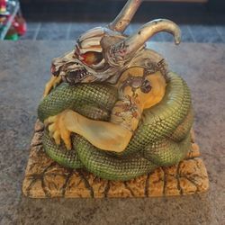 Art Sculpture Trinket Box by Artists Boris Vallejo And Julie Bell 
