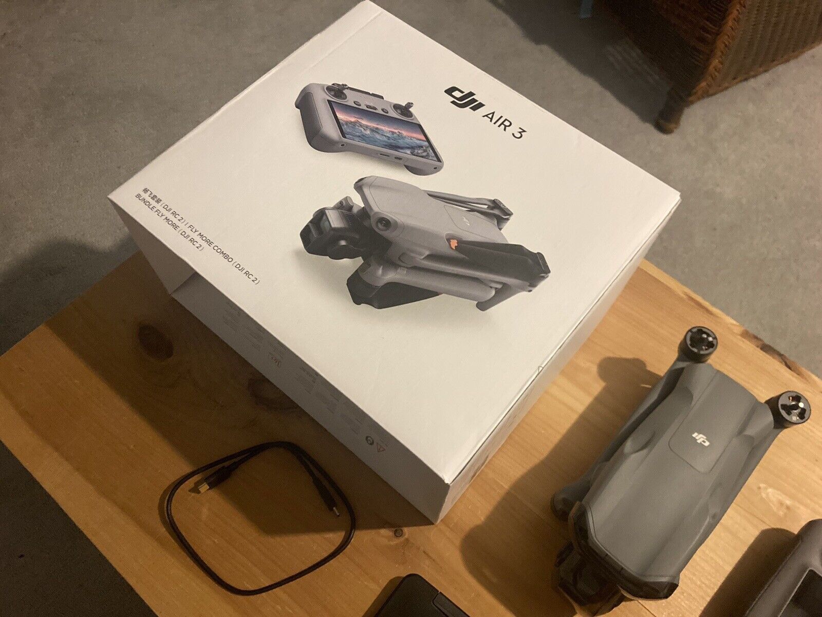 DJI Air 3 Fly More Combo Camera Drone (with RC 2 Remote