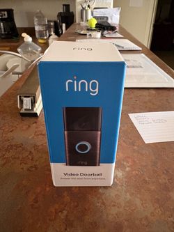 Ring camera new