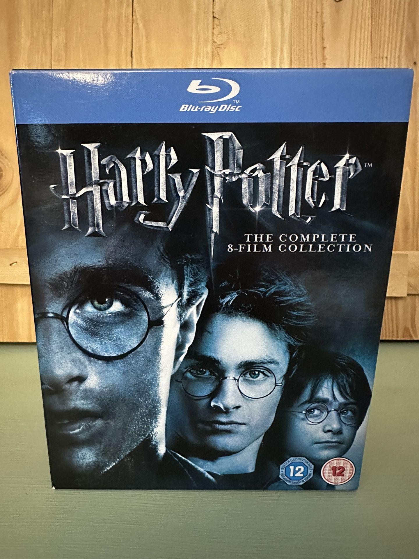 Harry Potter The Complete 8 Film Collection 11 Disc Blue Ray Set