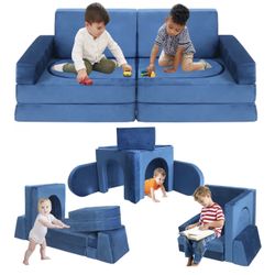 12 pcs  Modular Kids Play Sectional Sofa,DIY 
