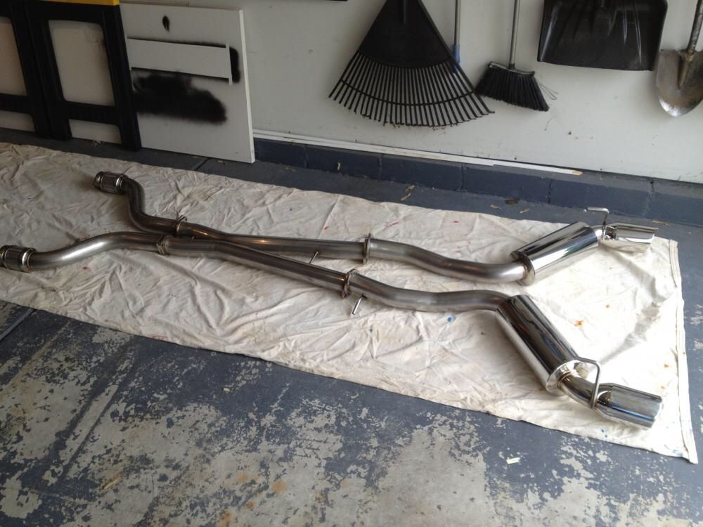 Fast Intentions Non Resonated CatBack Exhaust -370z/g37