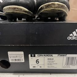 Slightly USED Adidas Copa Mundial Size 6