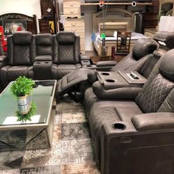Power Reclining Sofa Or Love Sear Your Choice $1299 Each