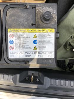 Car battery