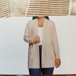 NEW with TAGS Gloria Vanderbilt Open Front Cardigan 