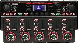 Like New Used Roland Boss Rc-505 Mk ii Loop Station Tabletop Looper And Audio Technica At2020v Studio Condenser Microphone Limited Edition Chrome