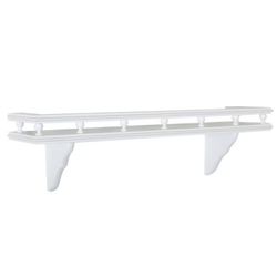 Mural Gallery WHITE Wood Gallery Shelf Display Brand New