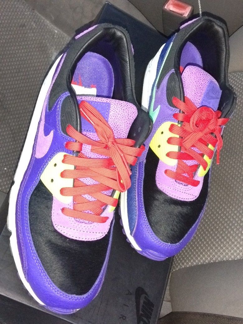 Nike air max 90 violet blend Exotic Animal Pack