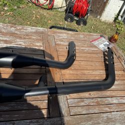 Harley Lowrider ST heat shields
