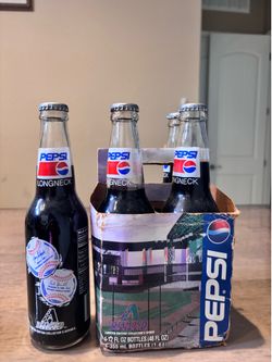 Vintage 1990s Pepsi Arizona Diamondbacks Limited Edition 4-Pack (Unopened)