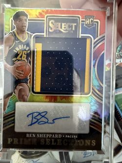 2023 Select Basketball Ben Sheppard Tie Dye /25 RPA