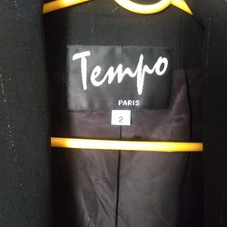 Tempo Paris Vintage 90s Cropped Blazer Like New Never Used