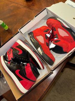 Jordan 1’s / raging bull 5’s