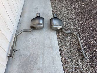 2021 thru 2026 Lexus IS250 IS350 OEM exhaust mufflers