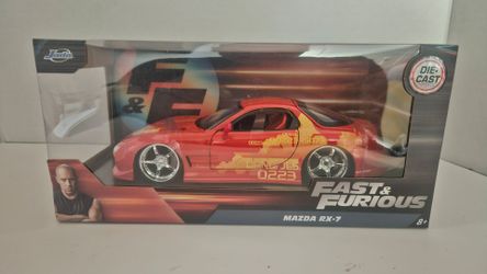Jada Toys Fast & Furious 1993 Mazda RX-7 Red 1:24 Diecast