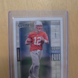 2000 Upper Deck Victory Tom Brady Rookie RC #326 Patriots